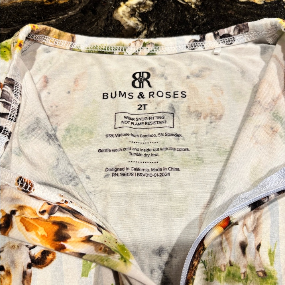 Bums & Roses Footie - Picture 2 of 3